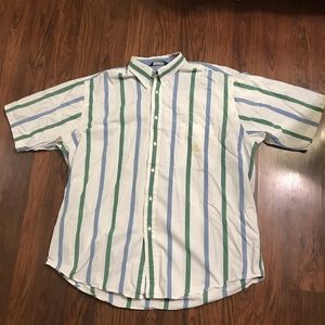 Vintage 90s Nautica button down stripe shirt